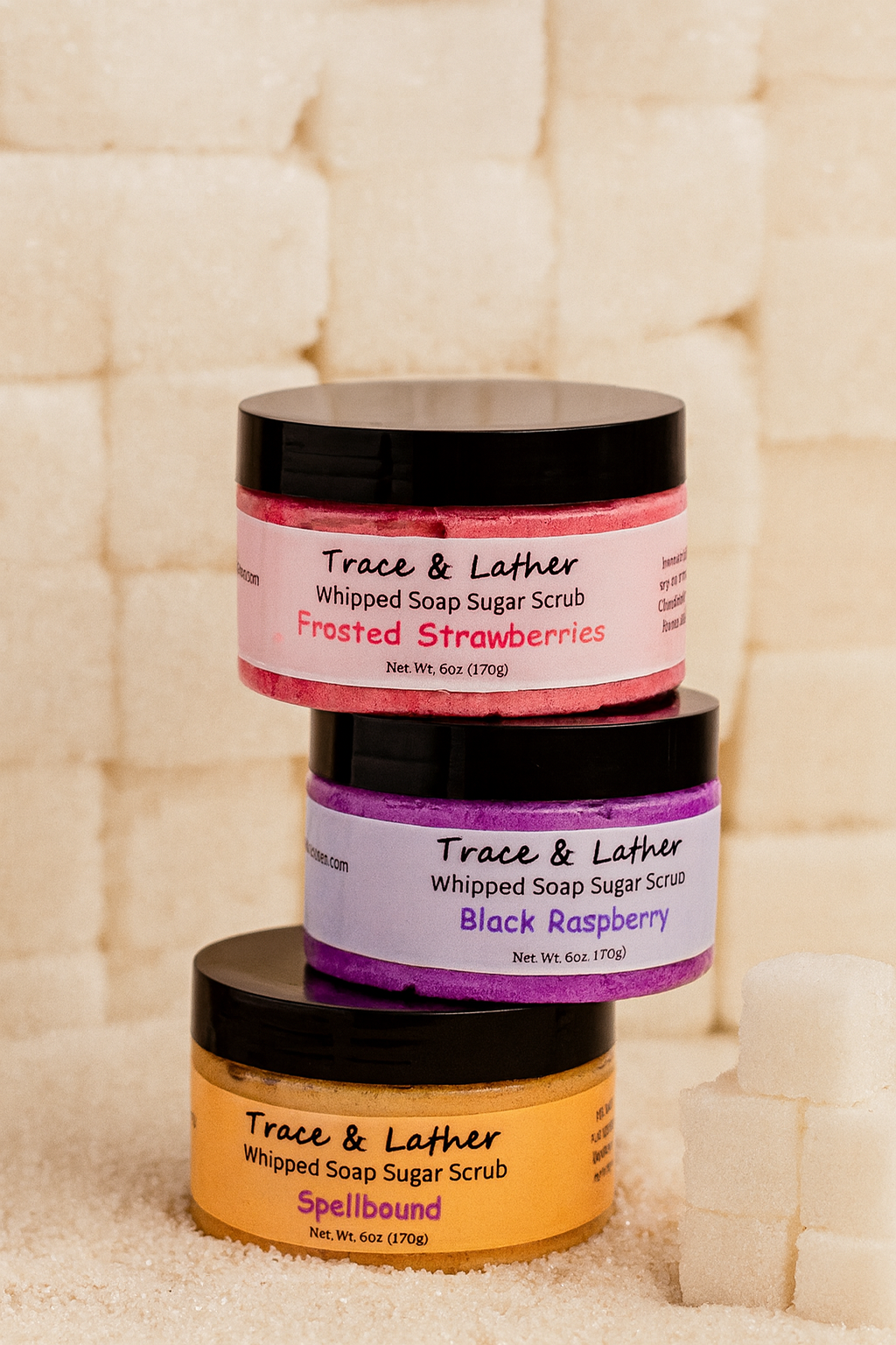 Whipped Soap Sugar Scrubs